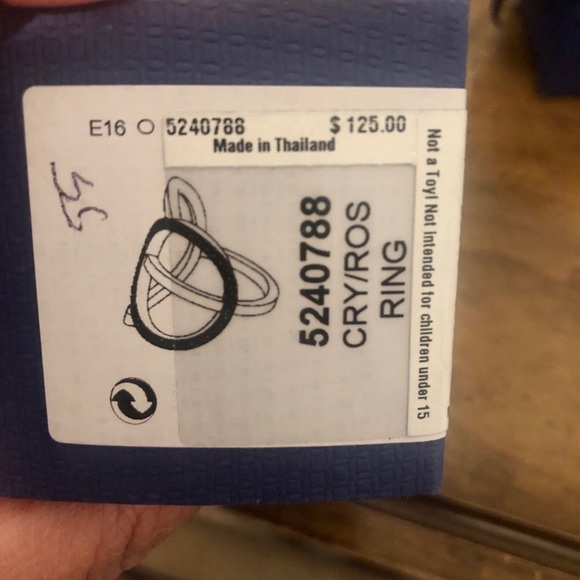 Swarovski crystal ring - Picture 4 of 5